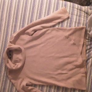 Lands End cowl neck tunic sweatshirt. NWOT